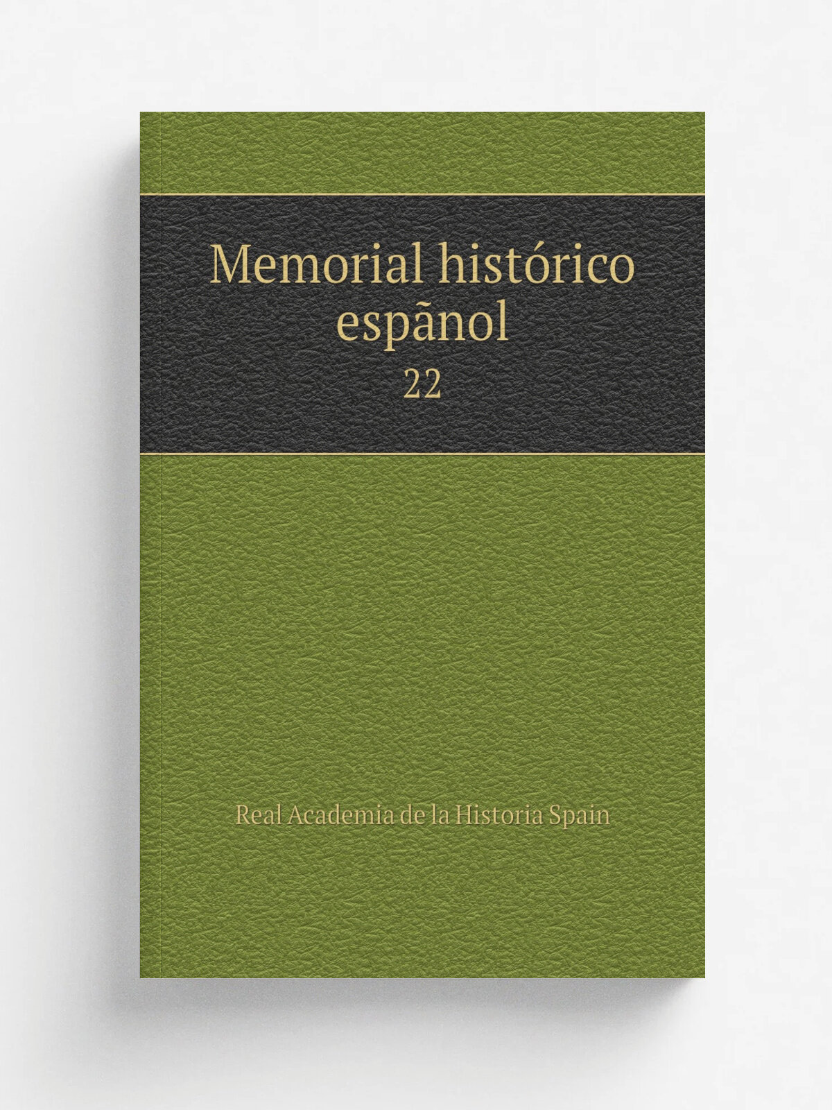 Memorial hist.rico esp.nol. 22 | Real Academia de la Historia Spain | Madrid | Репринт