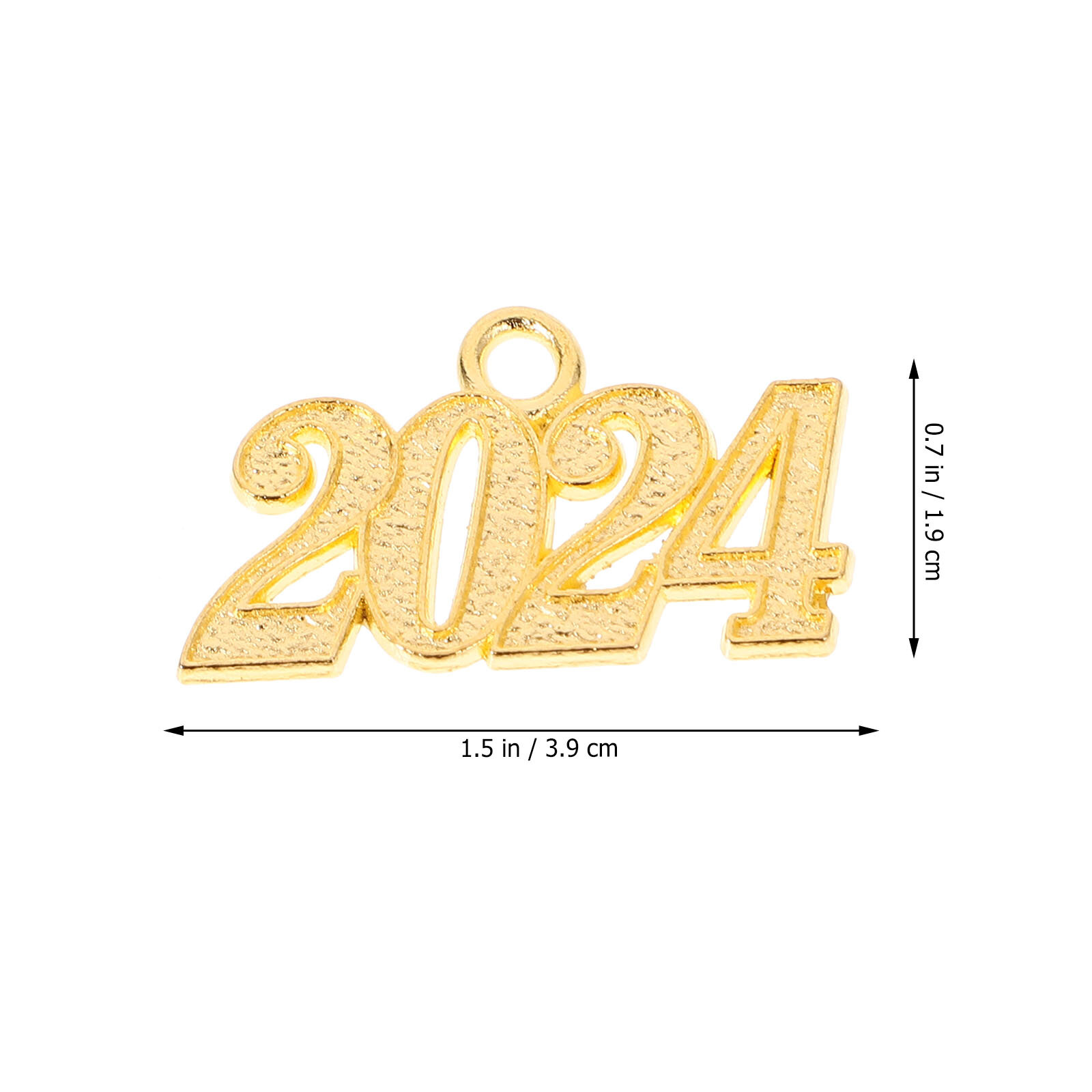 50 Штук Чарм 2024 Для Создания Ювелирных Изделий Зачарованные Подвески Новый Год 3 9X1 9Cm