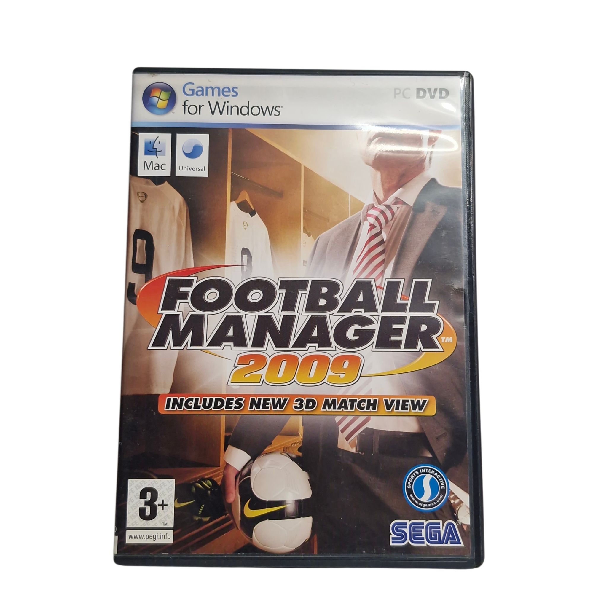 Игра для компьютера: Football Manager 2009 EU pc диск лицензия