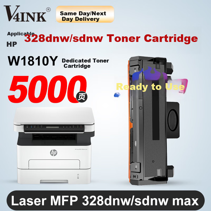 V4INK совместимая картридж для принтера HP 328dnw серия W1810Y тонер высокая емкость общее расходное