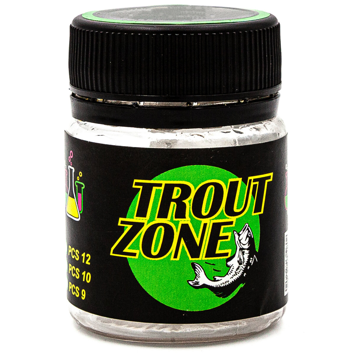 Силиконовая приманка на форель Trout Zone RIBBER PUPA 2.3" Сыр, Сырный (7 шт)