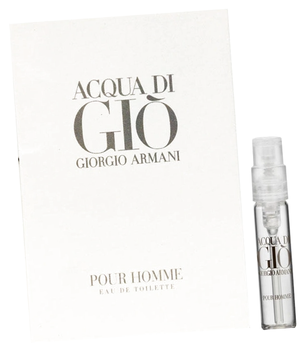 Мужская туалетная вода Acqua Di Gio Pour Homme Armani пробник 1.2 мл - Аква Ди Джио Джорджио