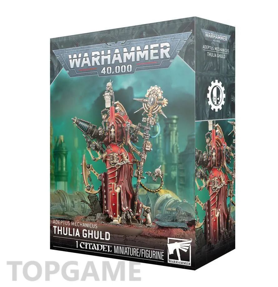 Warhammer 40,000 Adeptus Mechanicus Thalia Ghuld 1 детализированная миниатюра персонажа Адептус Механикус для настольной игры и коллекции