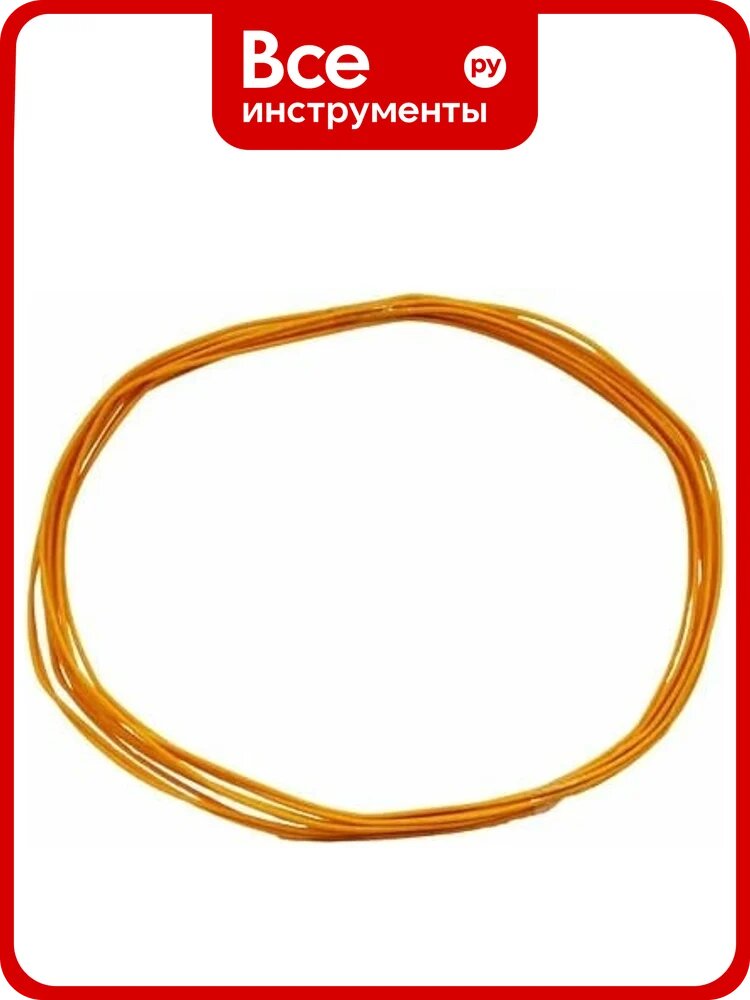 Провод пвам 1,5 кв. мм, 5м (желтый) VOLTON VLT400156