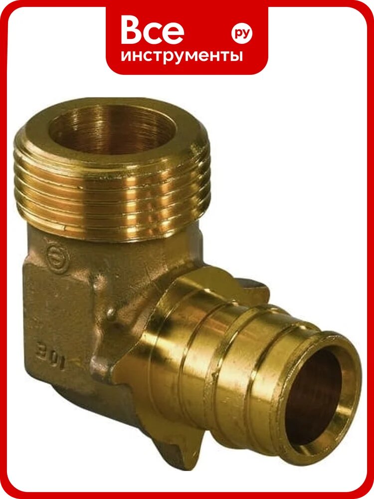 Угольник с наружной резьбой UPONOR Q&E 25-G3/4"НР '40И UP 1023022