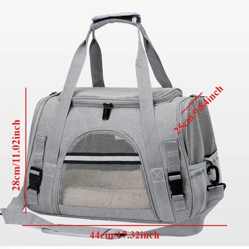 Мягкая переноска для кошек и собак Серый, Light Grey