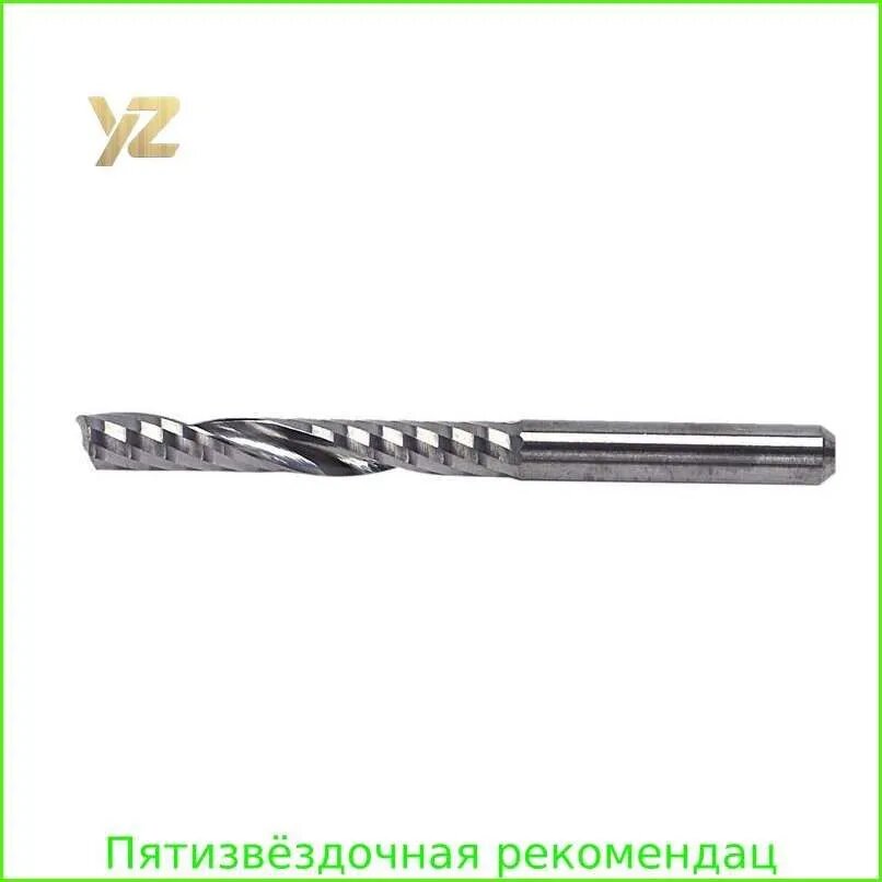 1 шт. фрезы с CNC 3,175 х 22 мм одной флейтой спиральные твердосплавные