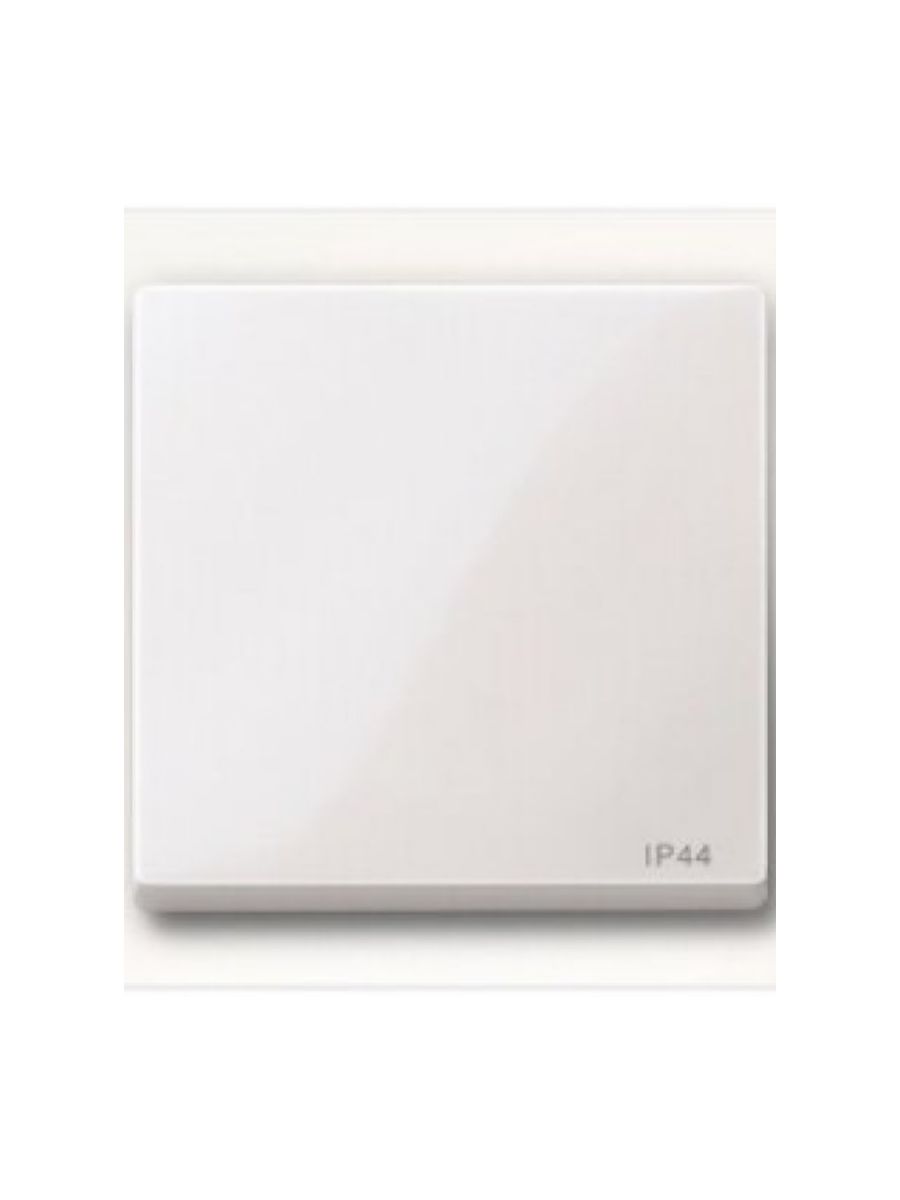 Лицевая панель для выключателя Schneider Electric Merten System M 1-клавишная белая IP44 MTN432019