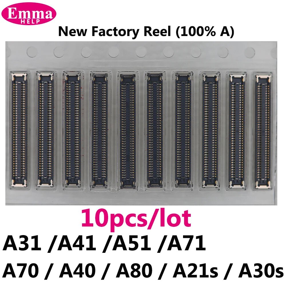 10шт. FPC зарядка для Samsung A51 4G/5G A515/A516