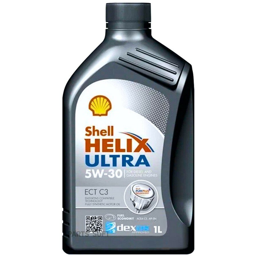 Shell heliх ultra ect 5w-30 c3 синт (1л)