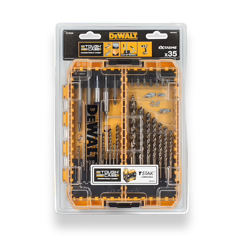 Набор бит и сверл DeWALT DT70756 профессиональный для монтажных и строительных работ