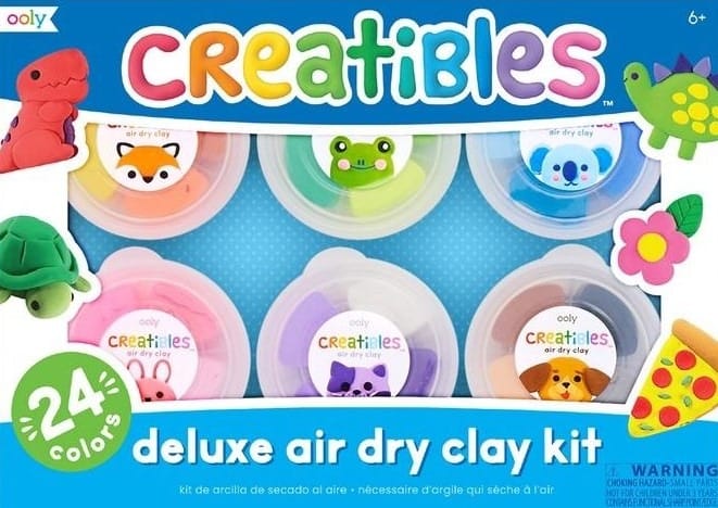 Пластилин Ooly Creatibles Lekkolina, 24 цвета