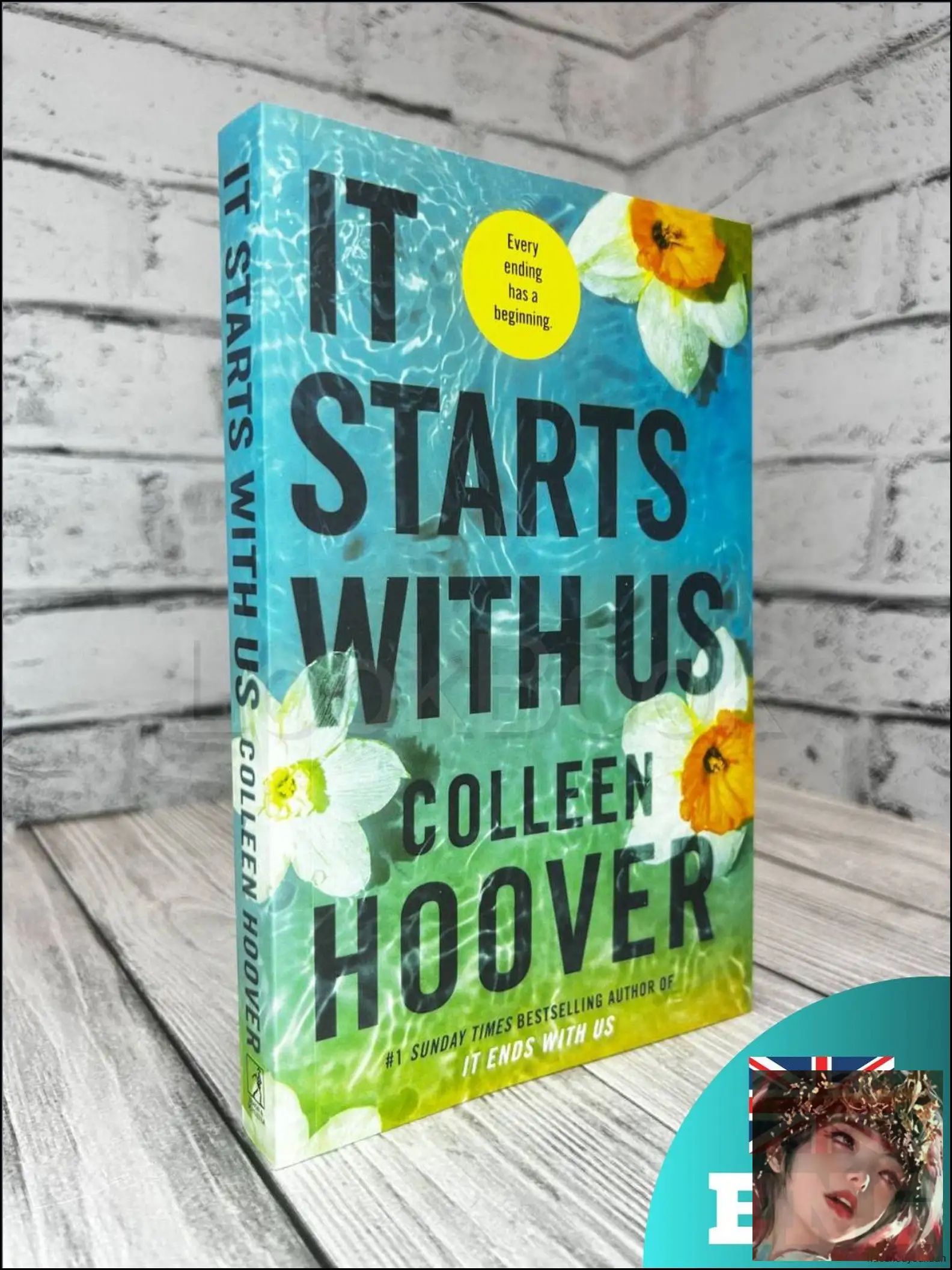 It Starts with Us: A Novel Book на английском языке / Все начинается с нас Книга Роман на английском / Colleen Hoover