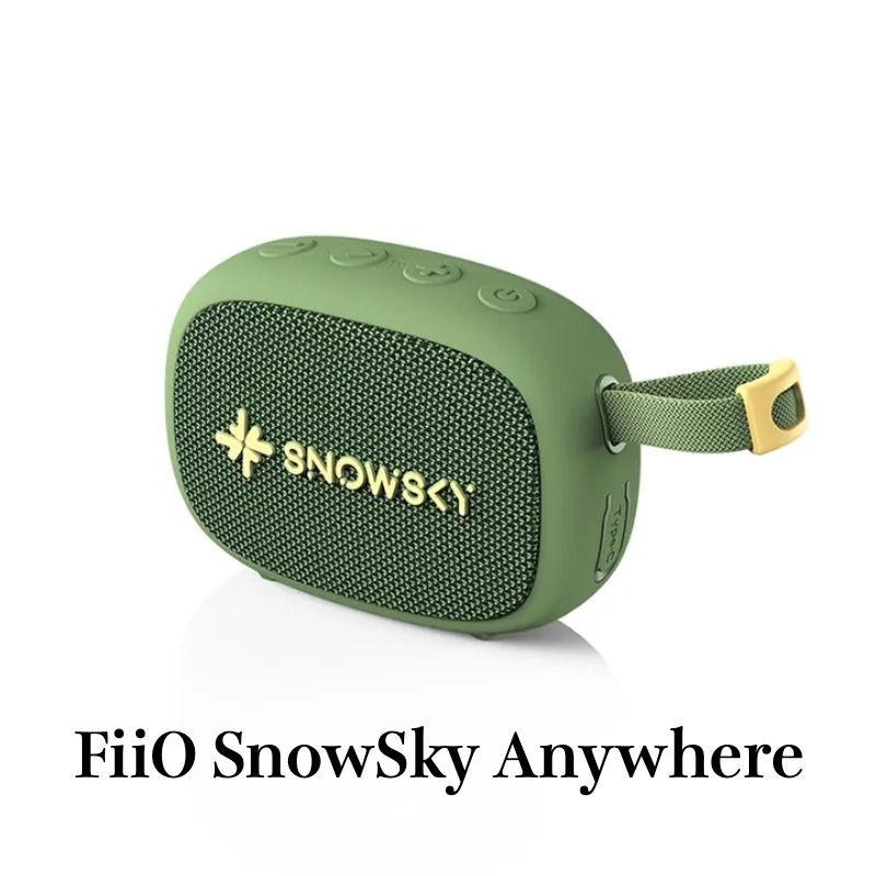 FiiO Anywhere Портативный Bluetooth-динамик IPX6 с водонепроницаемостью 1400 мАч в любом месте