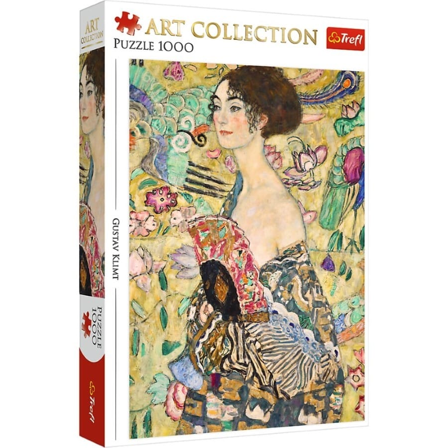 Пазл Trefl Art Collection Дама с веером, 1000 элементов, 683x480 мм