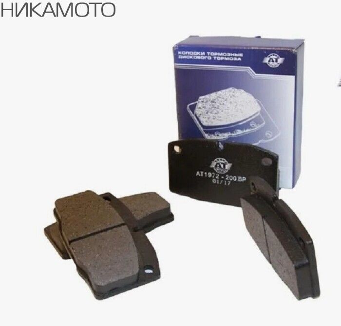 Колодки тормозные дисковые передние DAEWOO NEXIA 97- 1.5 AT AUTO TECHNOLOGIES AT1972200BP
