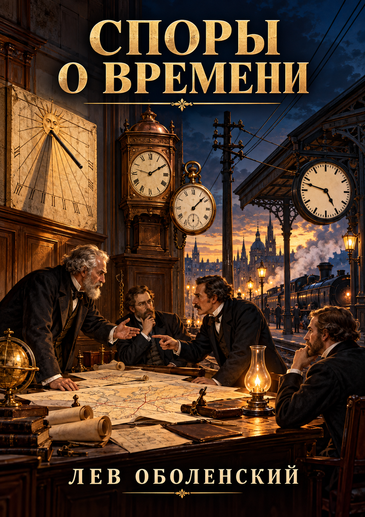Споры о времени, Лев Оболенский, электронная книга, PDF
