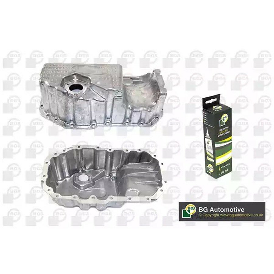 Поддон масляный AUDI A3 / SEAT TOLEDO / SKODA FABIA, OCTAVIA / VW EOS, GOLF/PLUS, JETTA, POLO, TOURAN 1.4/2.0 02-14 от официального дистрибьютора, BGA, артикул SP0115