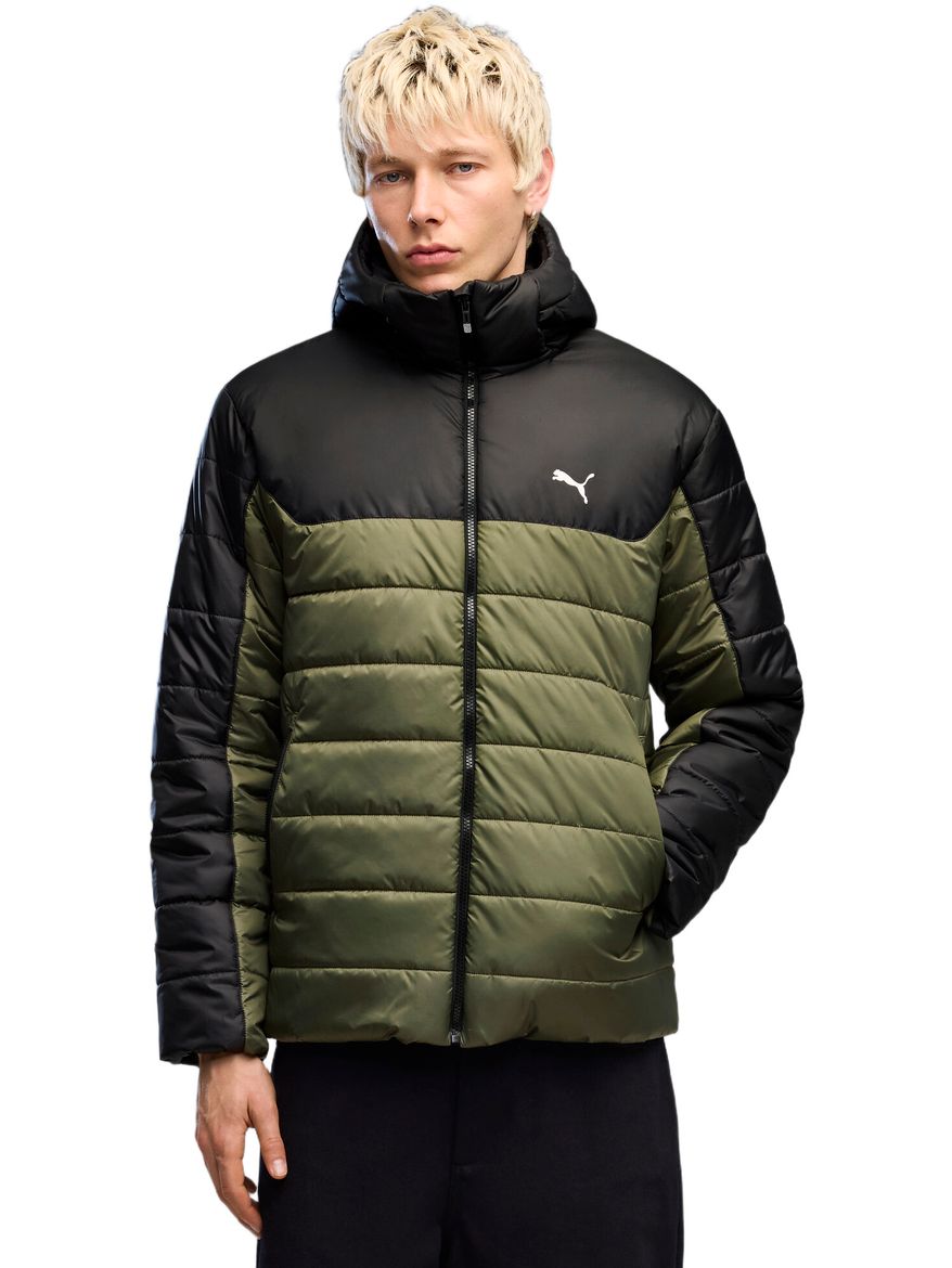 Куртка спортивная ESS Hooded Padded Jacket