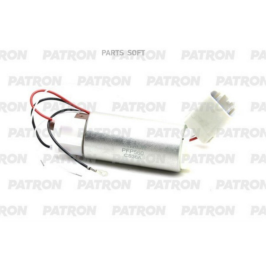 Насос топливный электрический <7A, 3bar, >120L/h (насос) CHRYSLER: Sebring 2.4i 07- \ VOLGA: Siber 2.0i/2.4i 08- от официального дистрибьютора, PATRON, артикул PFP560
