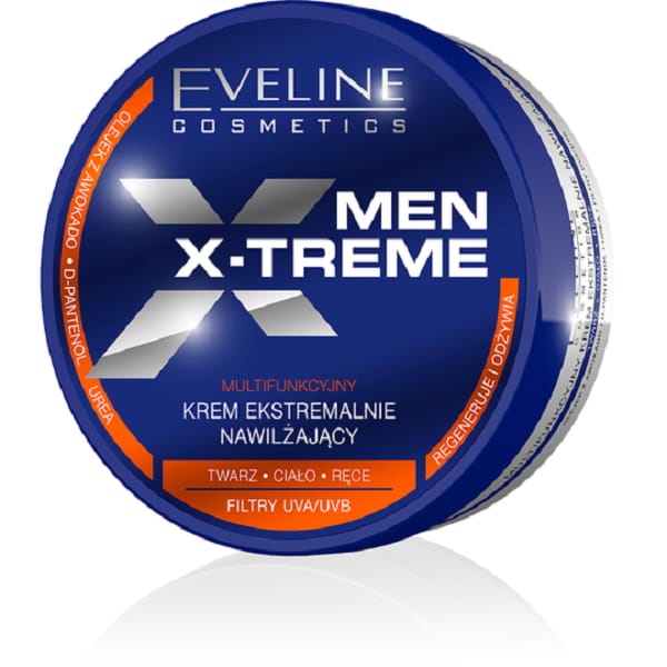 Крем для ухода за кожей Eveline Cosmetics Men X-Treme мультифункциональный экстремально увлажняющий, 200 мл