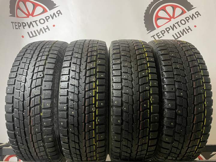 Комплект (4 шт) зимних БУ шин шипованные Dunlop SP Winter Ice 01 185/70 R14 20% износ