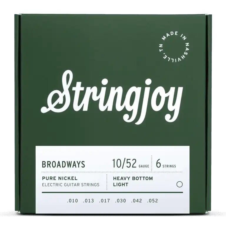 Струны для электрогитары Stringjoy SJ-BR1052 Signatures, никель-сталь, 10-52