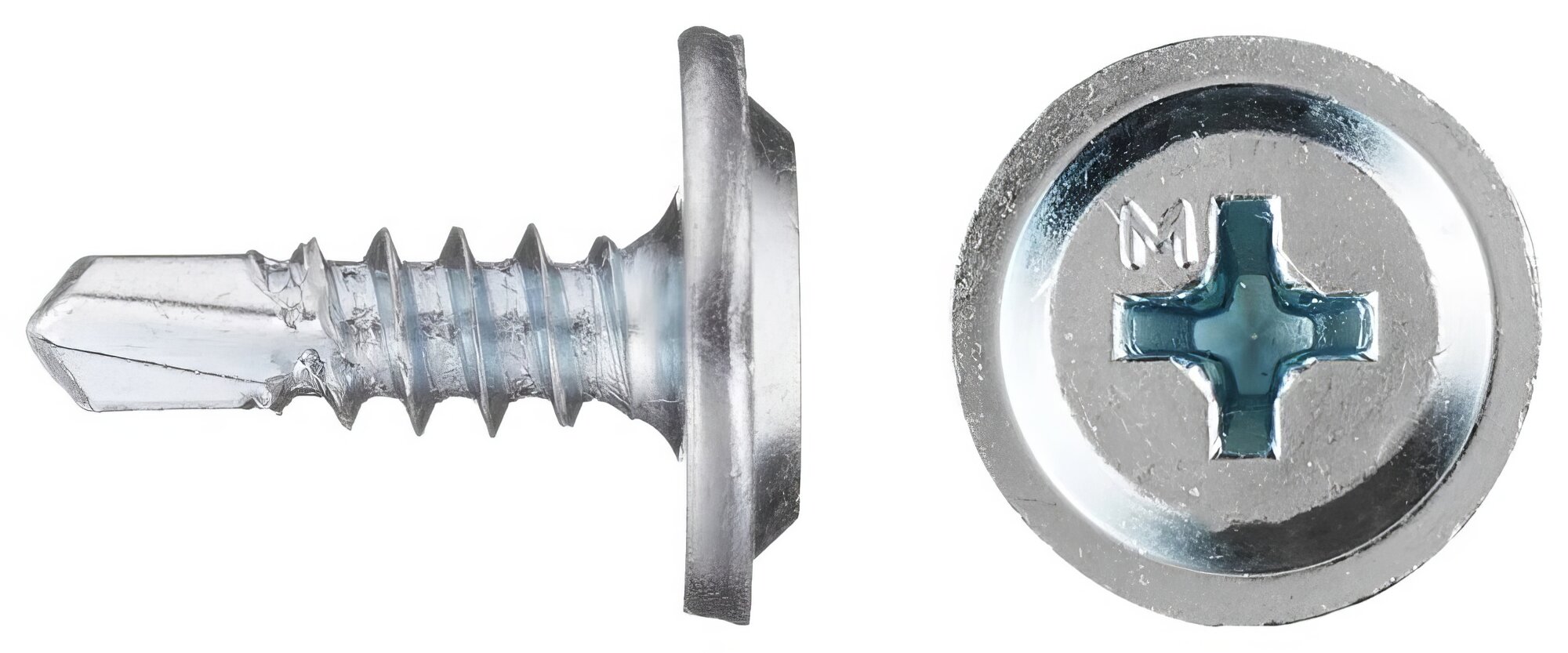 Саморезы клопы 13x4,2 мм с буром усиленные Hard-Fix (100 шт.)
