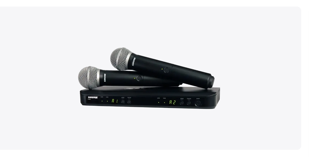 Микрофон Shure BLX288E/PG58 M17