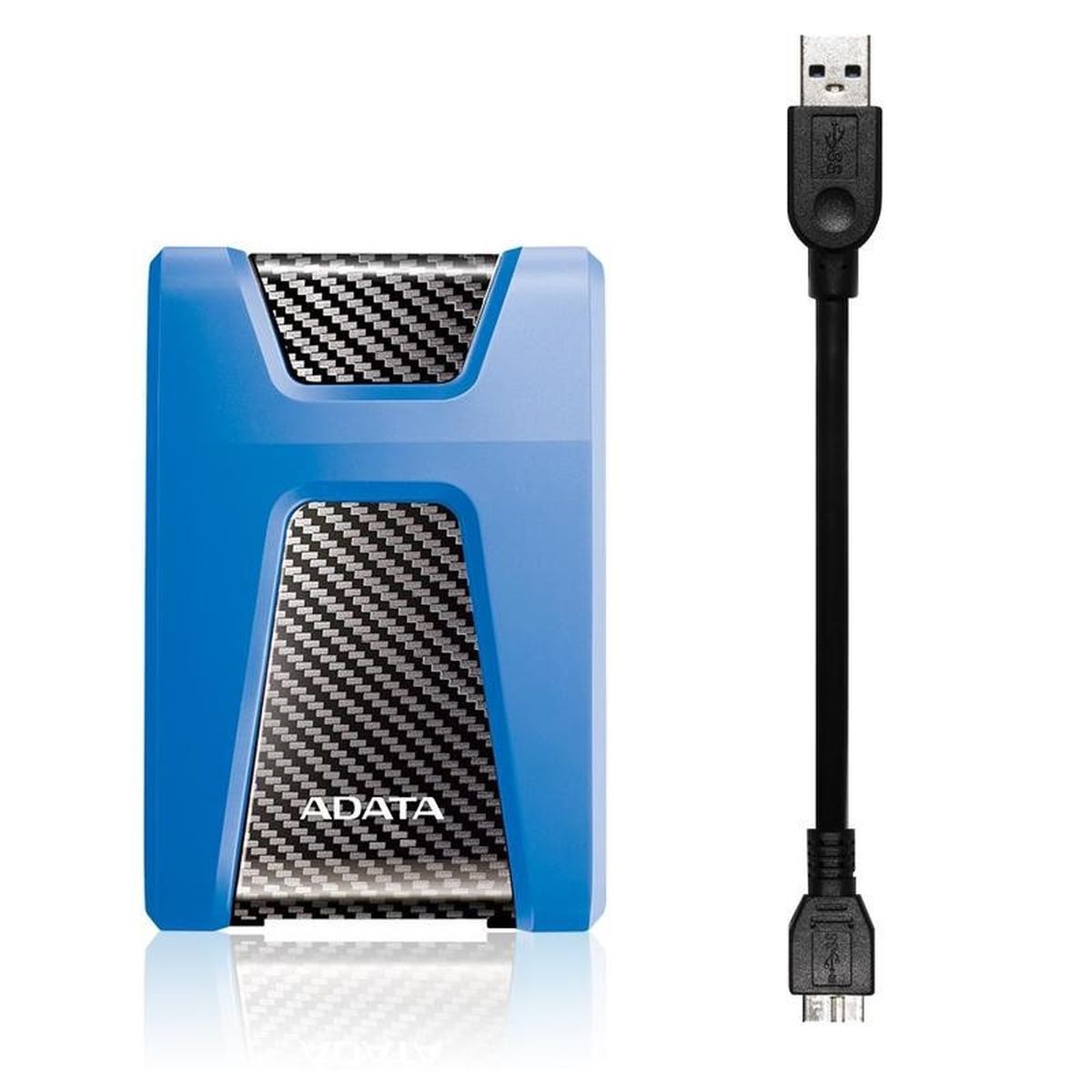 Внешний жесткий диск ADATA DashDrive Durable HD650, 1Тб, синий (AHD650-1TU31-CBL)