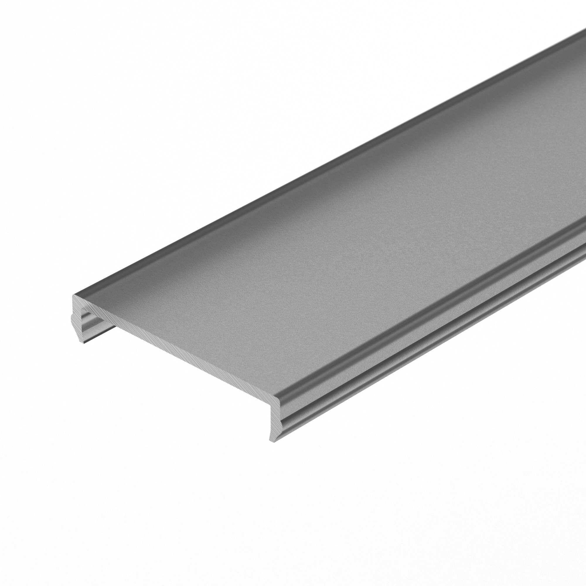 Экран для профиля для светодиодной ленты Arlight Экран SL-W33-2000 OPAL-PM BLACK, 2м