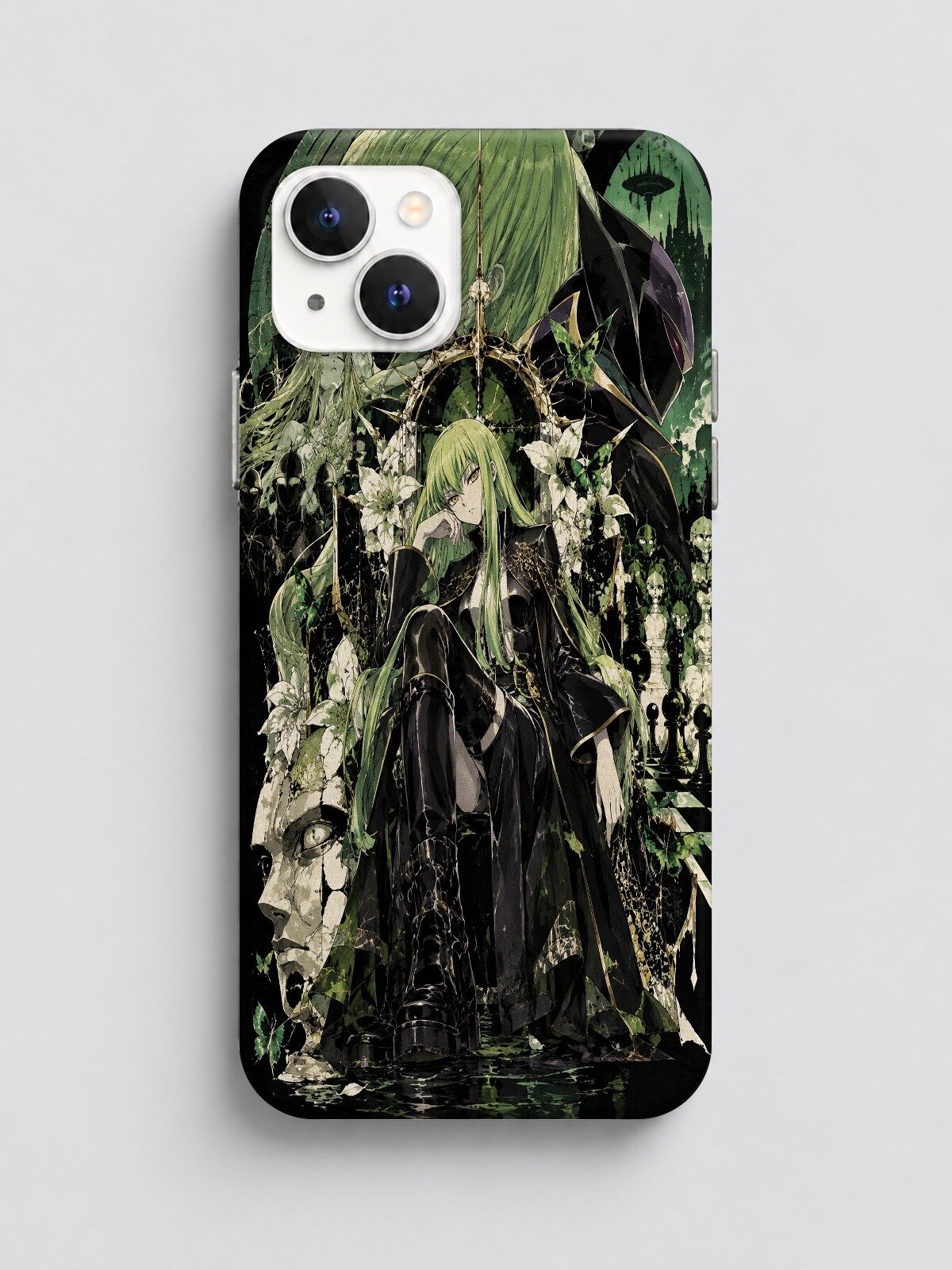 Эстетичный чехол на iPhone 15 C C Code Geass