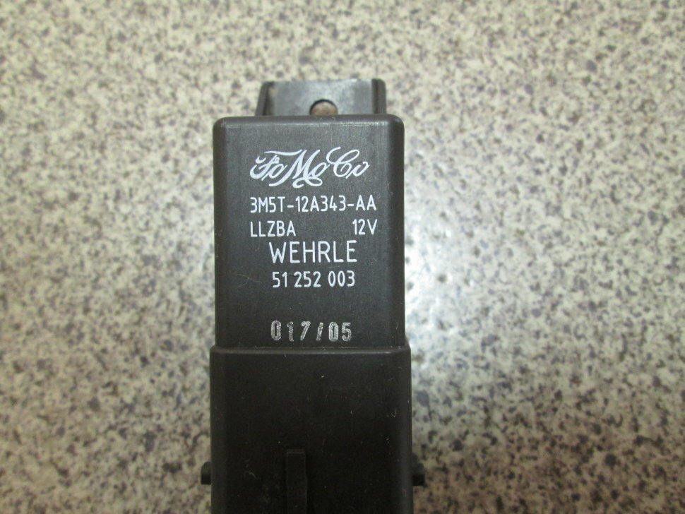 Реле свечей накаливания 3M5T12A343AA Ford/Mazda б/у