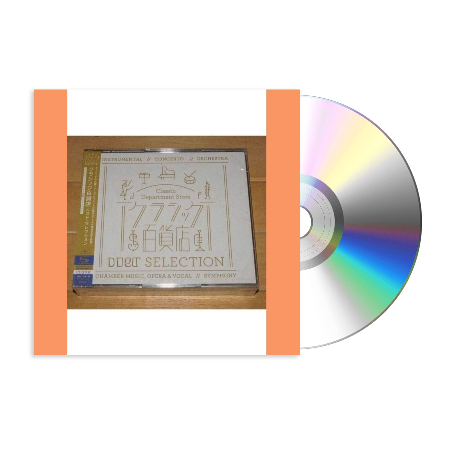 Музыка CD V A - Classic Department Store Best Selection 3 x SHM-CD, Ori*ginal