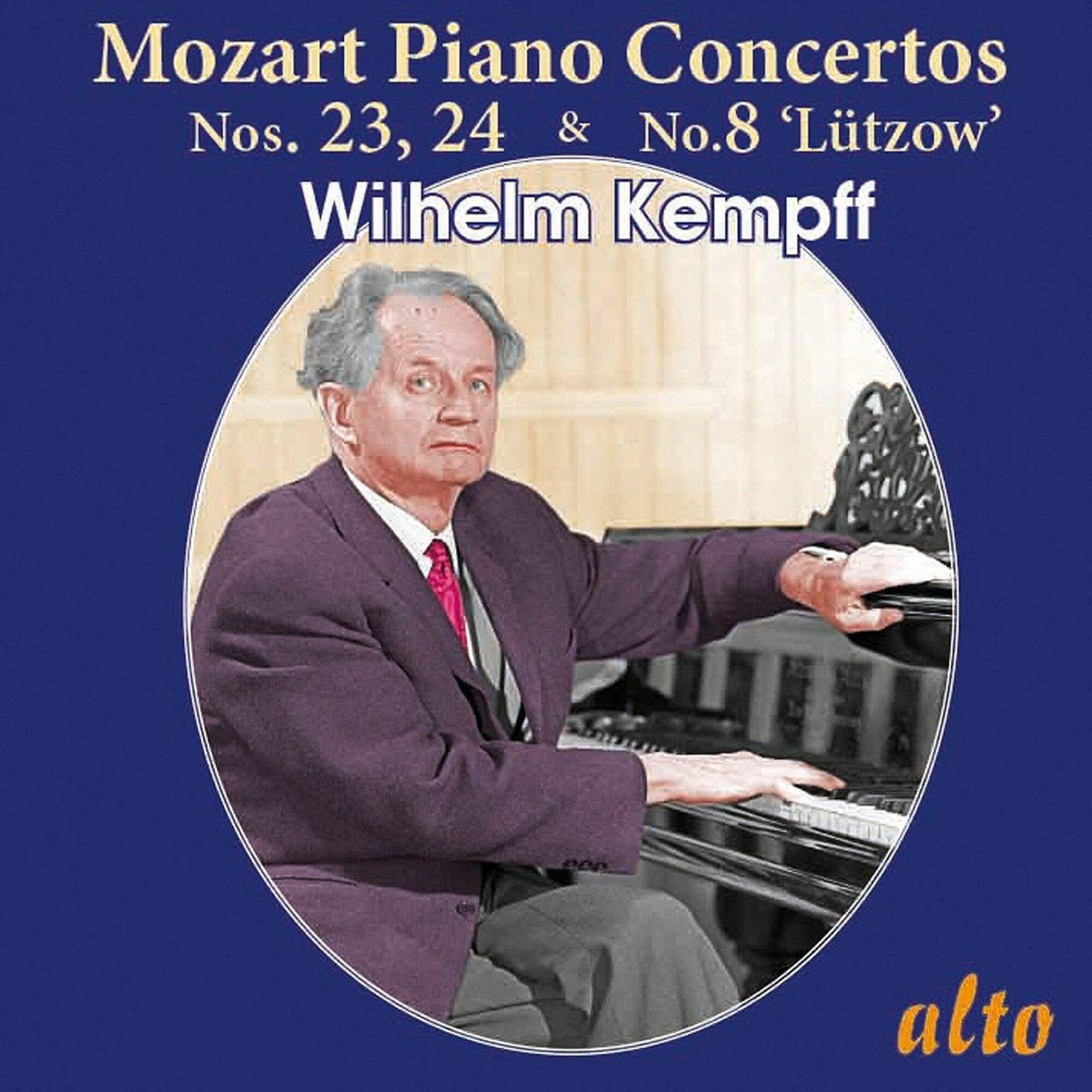 CD Диск Wilhelm Kempff - Mozart: Piano Concertos 23, 24 & 8 'Lutzow' (CD) 2016, Jewel