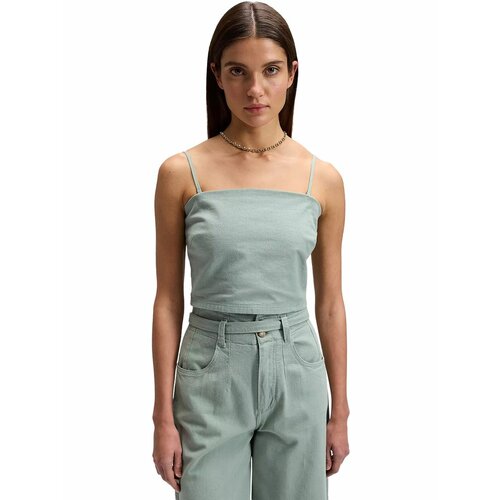 фото Топ lee women slim strappy tank, размер m, зеленый