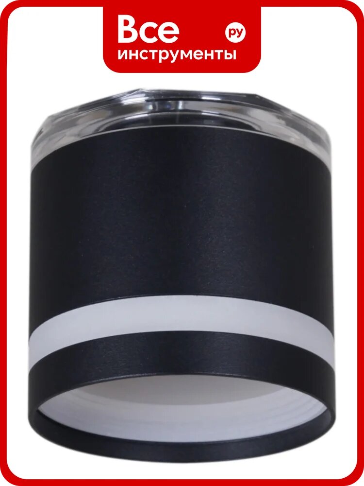 Точечный накладной светильник Reluce 53001-9.5-001LD GX53+LED3W BK
