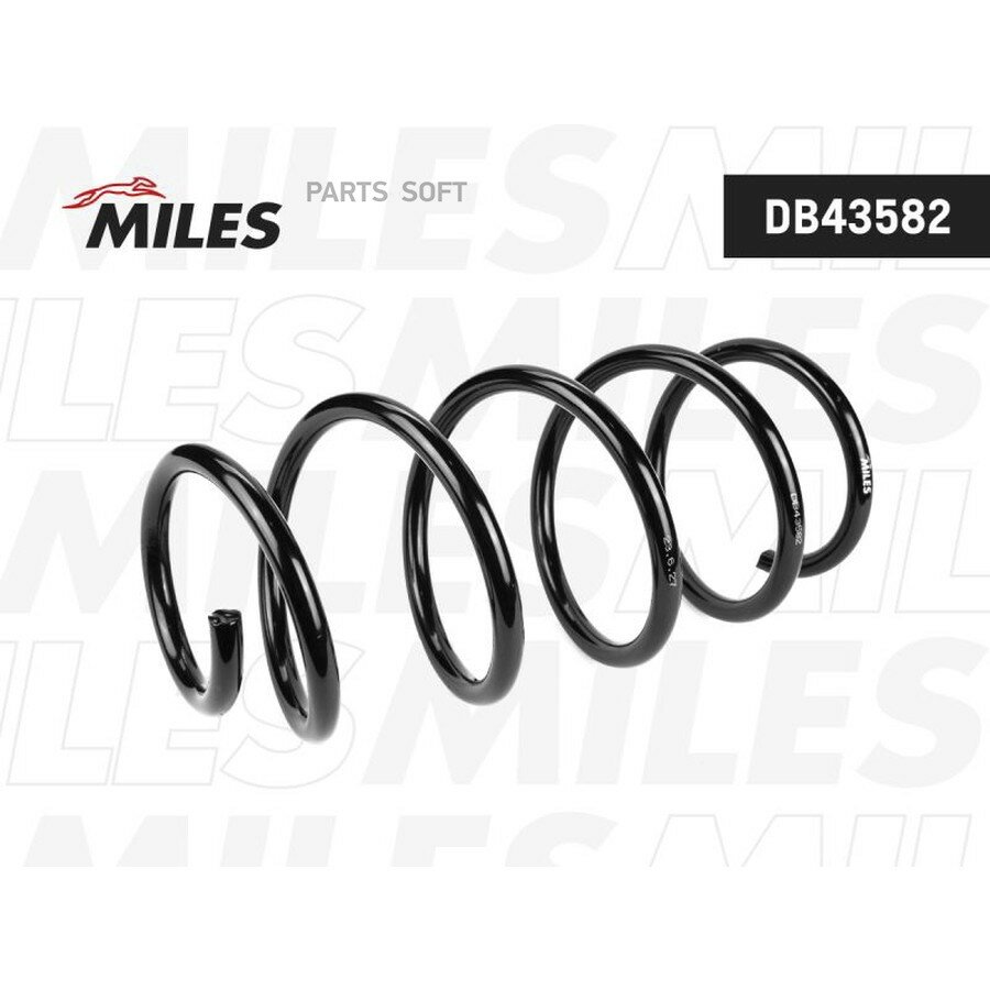 Пружина HONDA CIVIC VIII HATCHBACK 1.4/1.8 09/05- передняя MILES DB43582 | цена за 1 шт