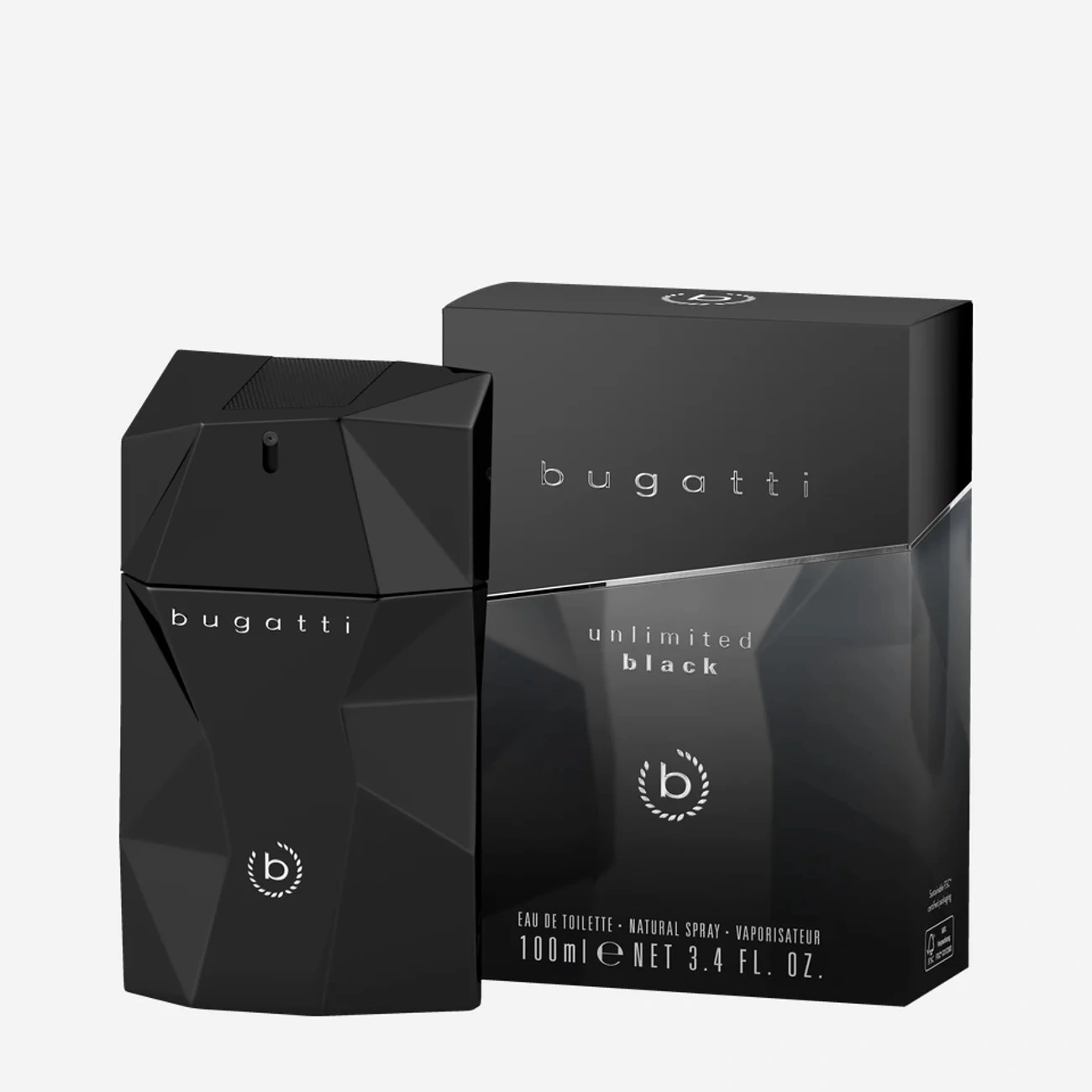 Туалетная вода для мужчин Бугатти Анлимитед Блек 100 мл - Bugatti Unlimited Black