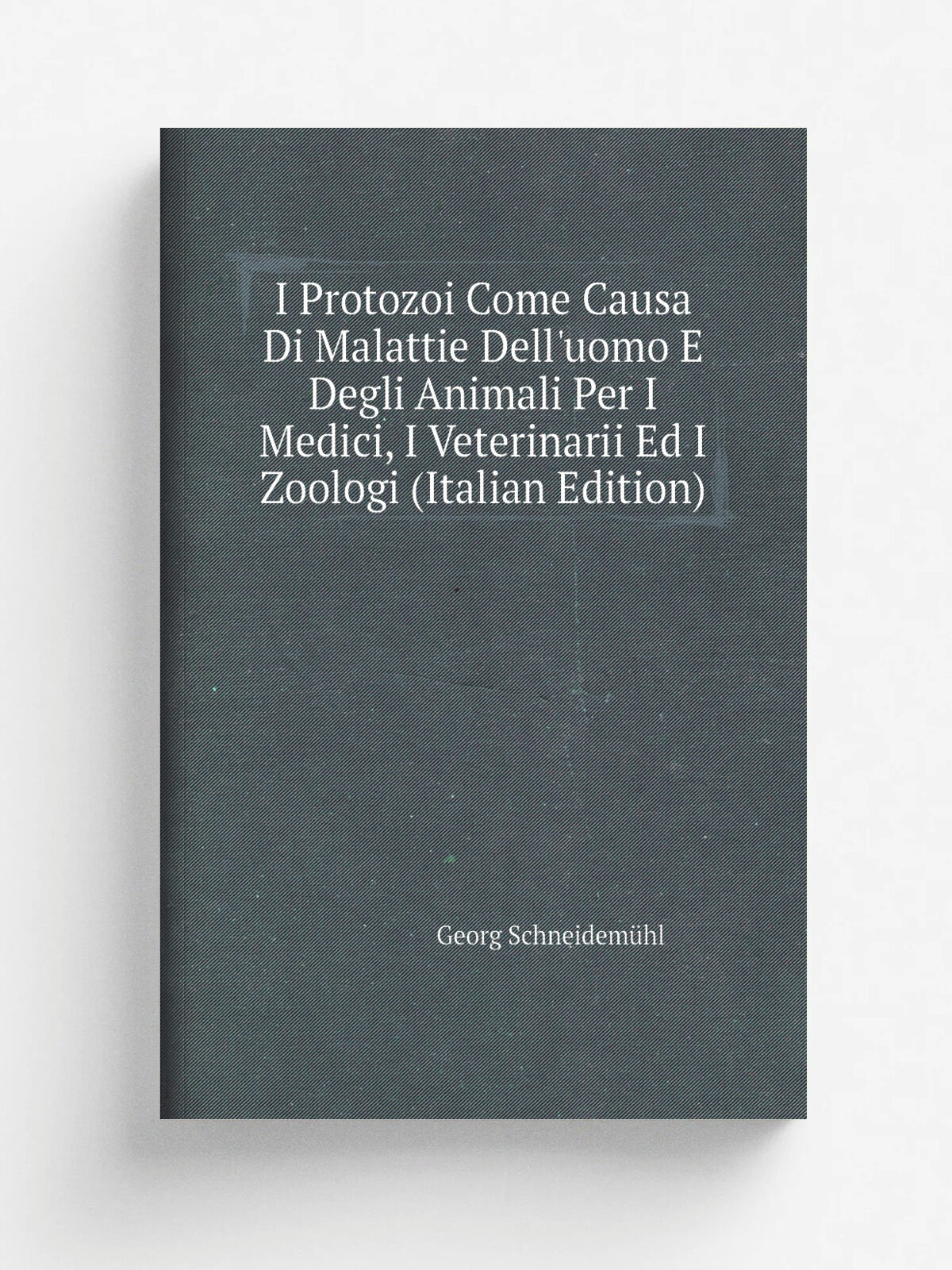 I Protozoi Come Causa Di Malattie Dell'uomo E Degli Animali Per I Medici, I Veterinarii Ed I Zoologi (Italian Edition) | Georg Schneidem.hl | Репринт