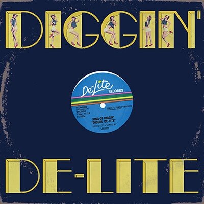 Музыка CD MURO - Diggin' De-Lite (CD, Compilation, Mixed, 2018)