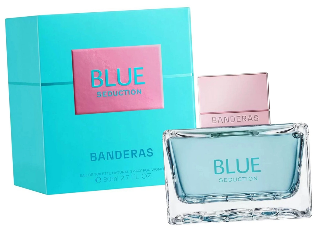 Женский аромат Блу Седакшн Вумен 80 мл - Antonio Banderas Blue Seduction Women