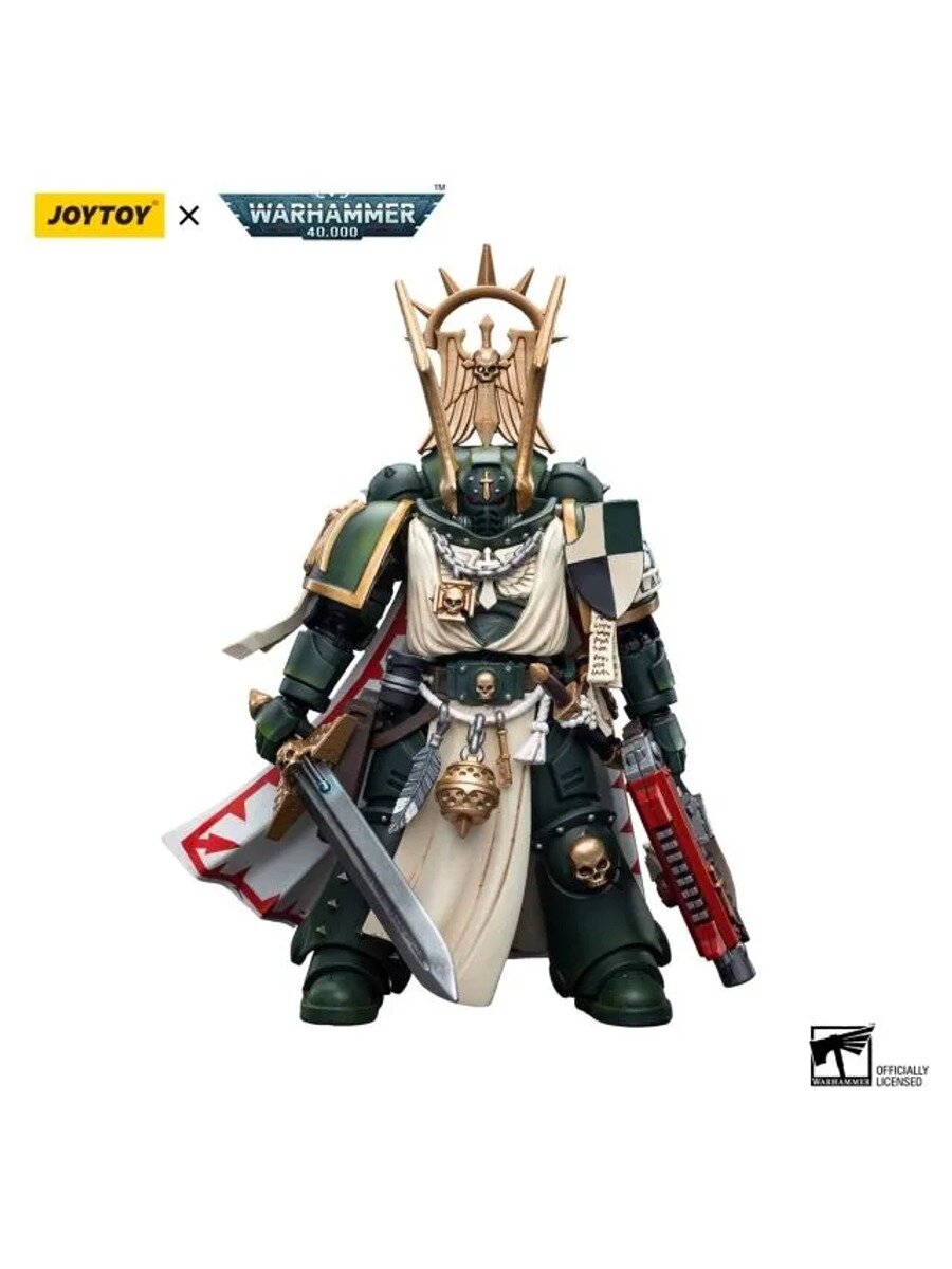 JOYTOYWarhammer 40K/ Боевой молот 40K Dark Angels Master Lazarus фигурка