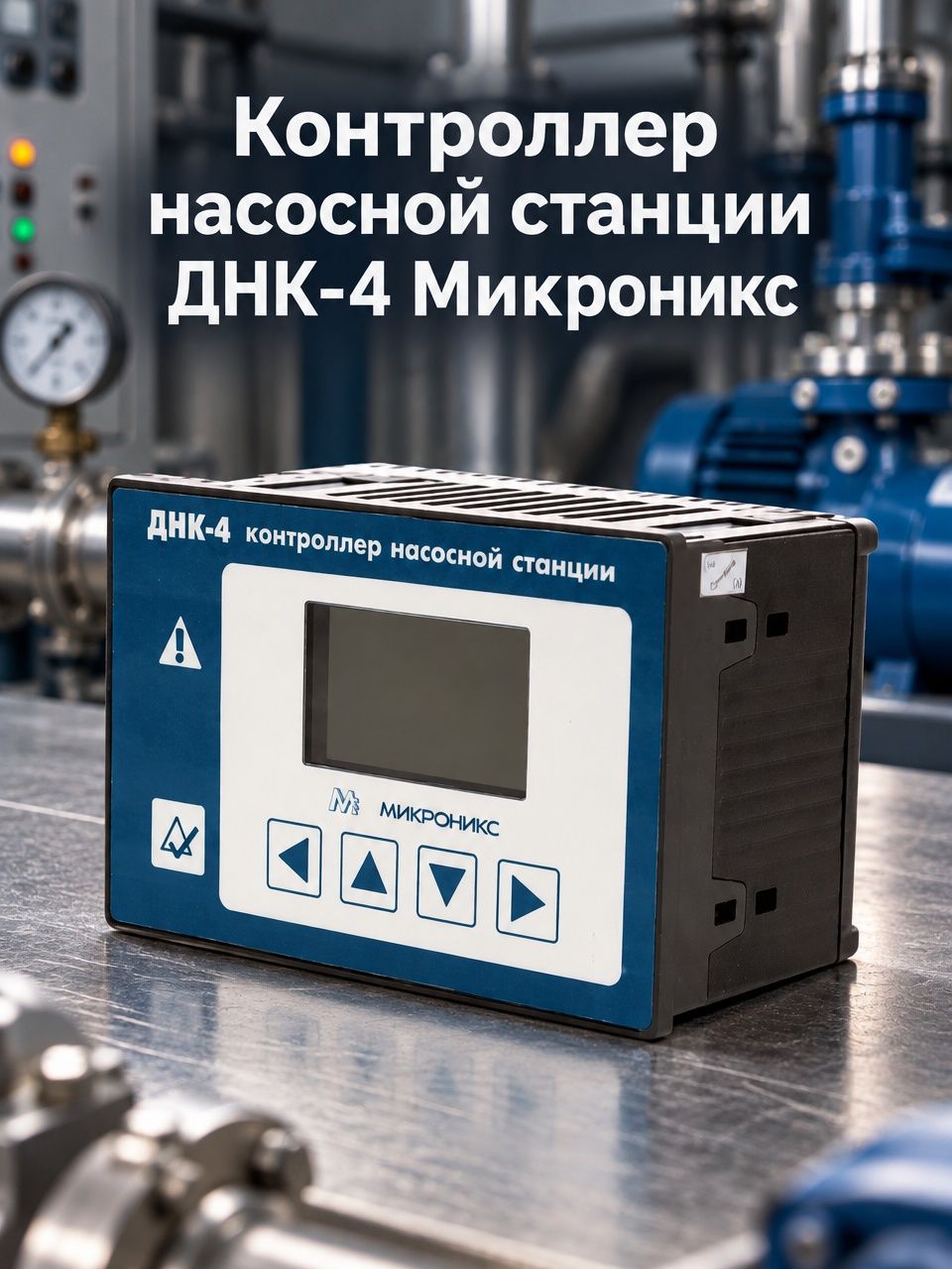 Контроллер насосной станции ДНК-4 Микроникс. 4 насоса