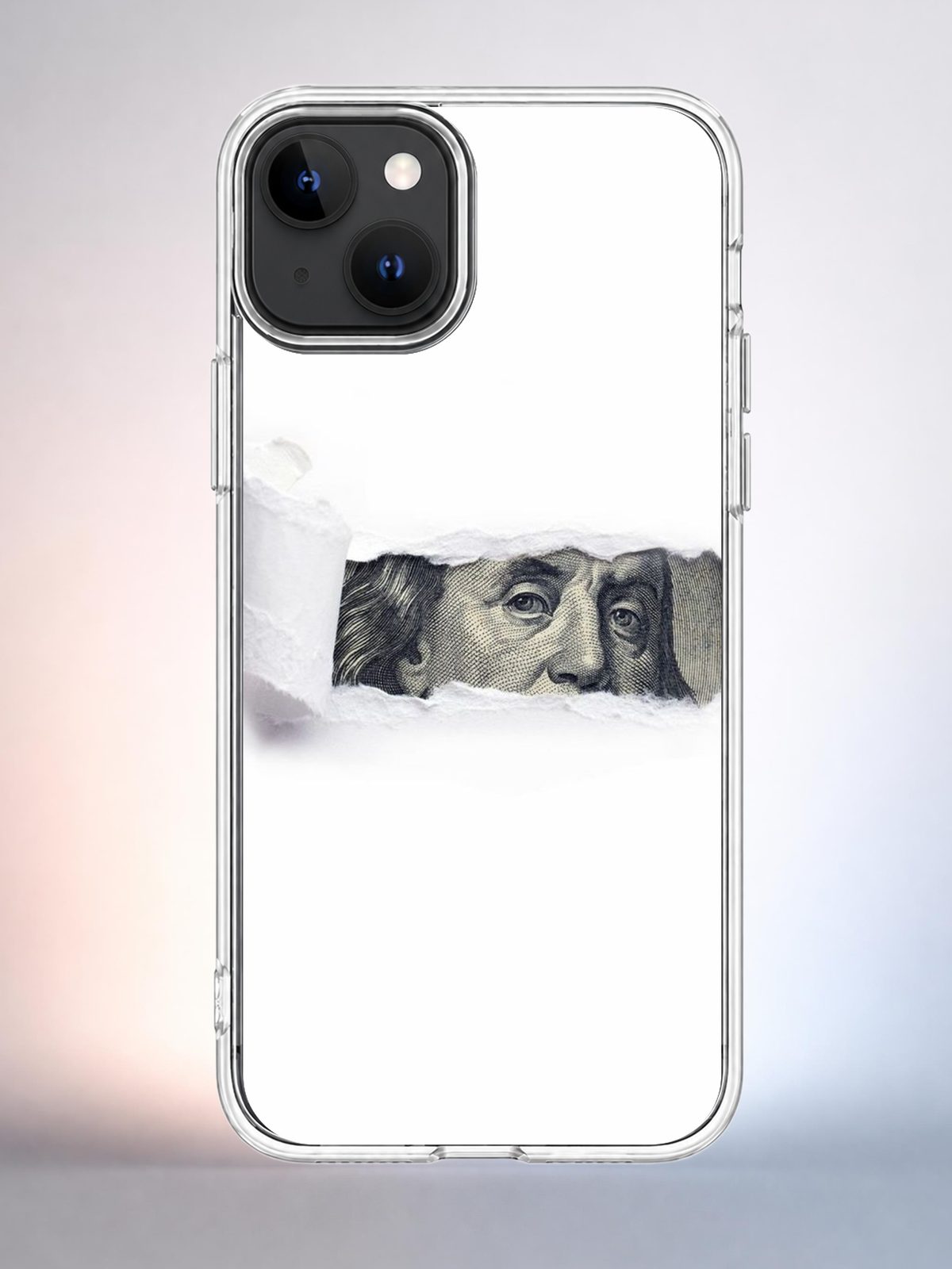Чехол iPhone 13 Портрет сквозь Y2K Indie Sleaze