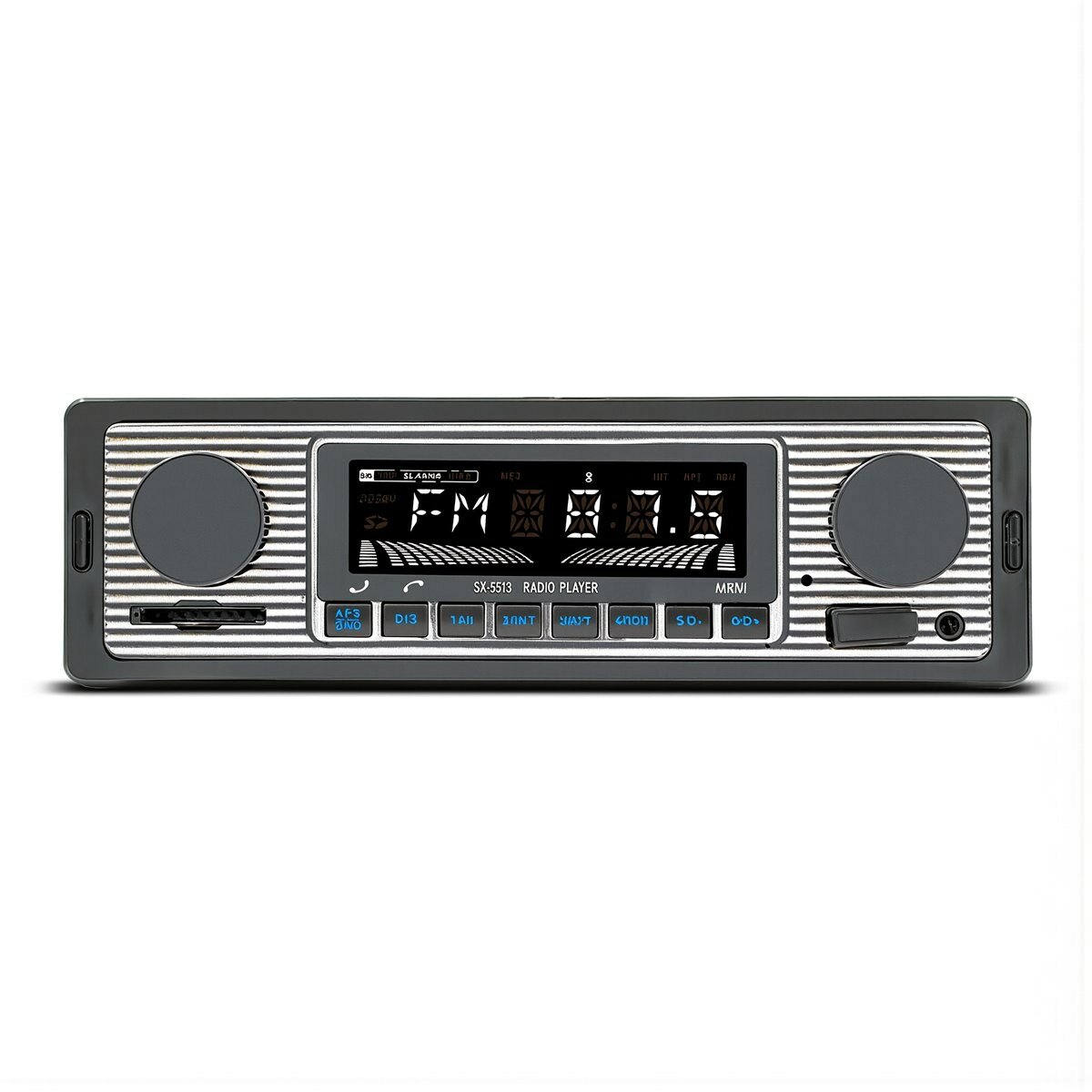 Автомобильный MP3 плеер SX-5513 12В с заданными размерами для стандартной консоли блютуз USB карта FM радио голосовая навигация
