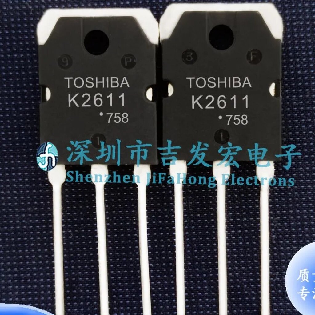 5 штук K2611 2SK2611 TO-3P 900V 9A Электронные компоненты и комплектующие