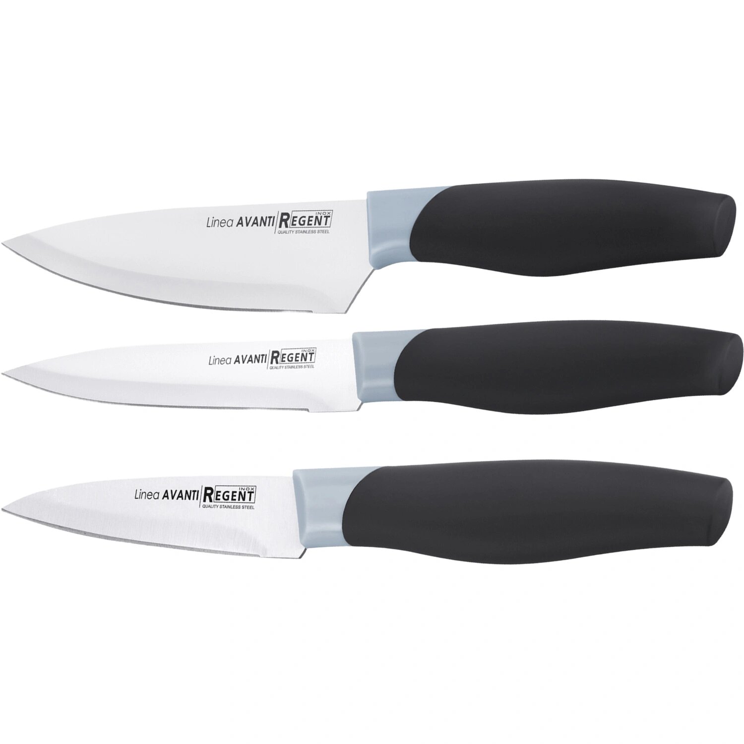 Regent inox Набор ножей кухонный Regent inox Linea Avanti 3 предмета (93-KN-AV-S01)