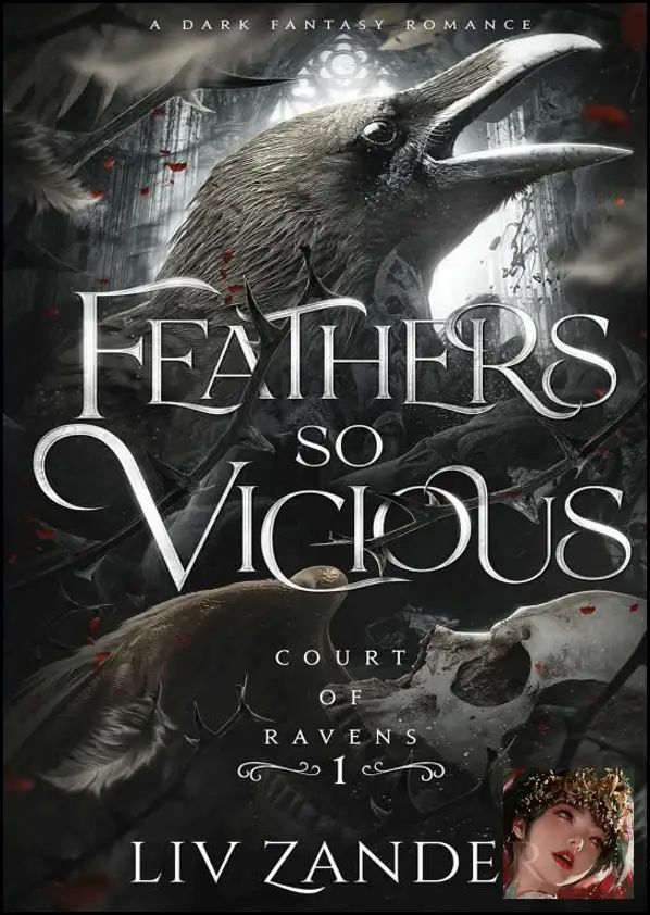 Книга Feathers So Vicious Liv Zander Темное фэнтези Роман Court of Ravens 1