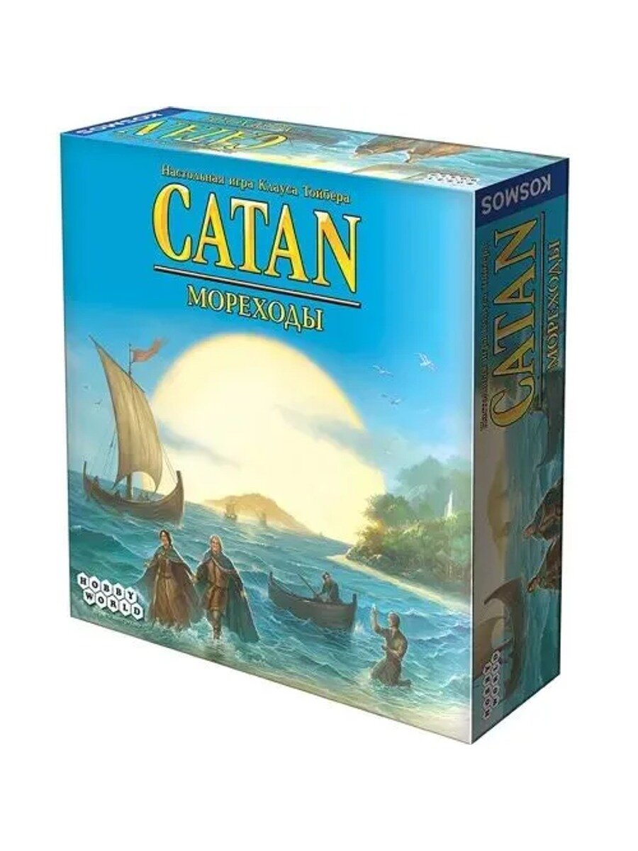 Настольная игра Мореходы — дополнение для 2–4 игроков, партия 60–90 минут